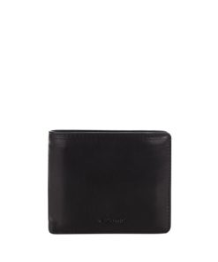 Černá pánská kožená peněženka GANT