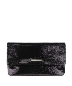 Černé psaníčko s flitry Dorothy Perkins
