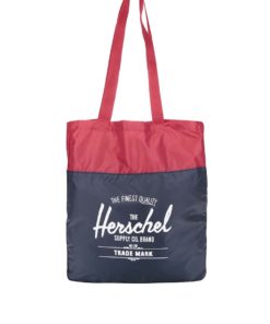Červeno-modrá taška Herschel Packable Travel Tote 16 l