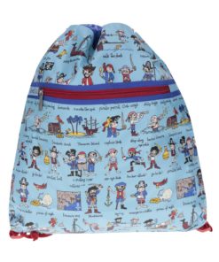 Červeno-modrý klučičí vak Tyrrell Katz Pirates