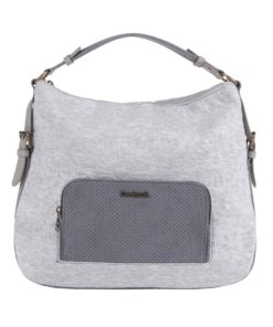 Šedá kabelka Desigual Pisa Caipiriña