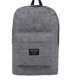 Šedý žíhaný batoh Jack & Jones Basic