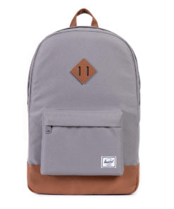 Batoh Herschel Supply Heritage Grey / Tan Synthetic Leather