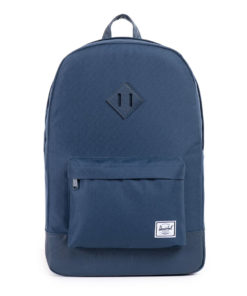 Batoh Herschel Supply Heritage Navy / Tan Synthetic Leather