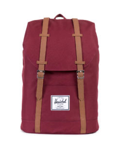 Batoh Herschel Supply Retreat Windsor Wine / Tan Synthetic Leather