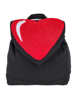 Batoh Lazy Oaf Big Heart Black