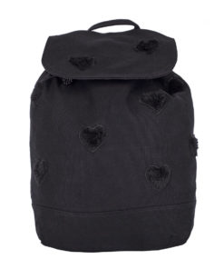 Batoh Lazy Oaf Fluffy Heart Black