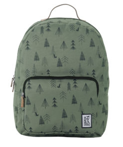 Batoh The Pack Society Classic Green Tree Allover