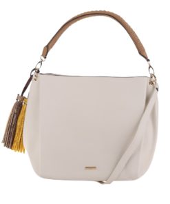 Krémová kabelka s třásněmi ALDO Lowell
