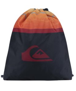 Oranžovo-modrý pánský vzorovaný vak s logem Quiksilver