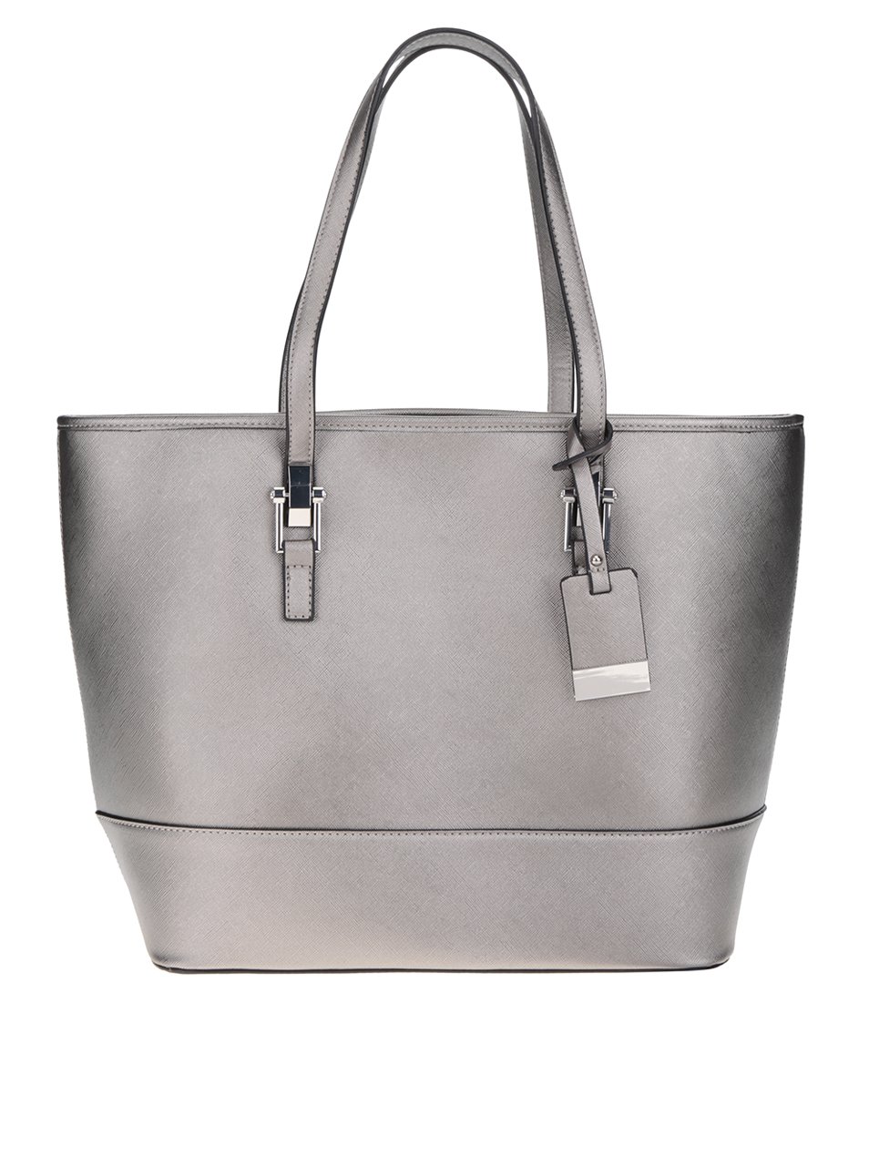 Shopper ve stříbrně barvě Miss Selfridge Shopper ve stříbrně barvě Miss Selfridge