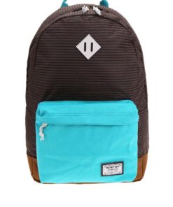 Tyrkysovo-hnědý unisex batoh s pruhy Burton Kettle