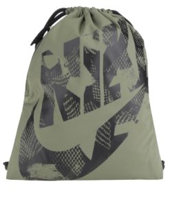 Zelený unisex vak s potiskem Nike 13 l