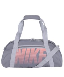 Šedá dámská sportovní taška s potiskem Nike 30 l