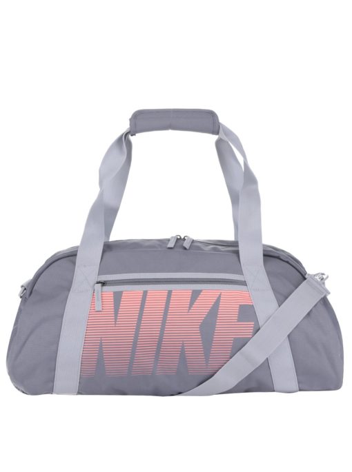 Šedá dámská sportovní taška s potiskem Nike 30 l