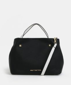 Bílo-černá kabelka Fornarina Fiona