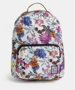 Bílý dámský vzorovaný batoh The Pack Society 18 l