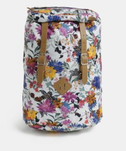 Bílý dámský vzorovaný batoh The Pack Society 23 l