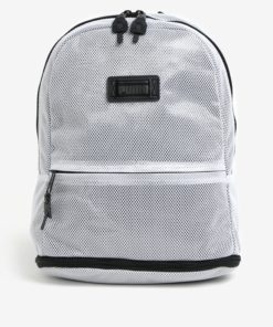Bílý síťovaný batoh Puma 25 l