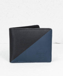 Herschel Supply Co. Hank+ Wallet Black/ Peacoat Univerzální velikost