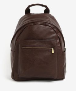 Hnědý batoh s kapsou Bobby Black