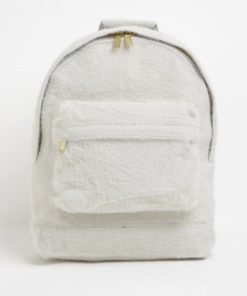 Krémový dámský batoh s nízkým vlasem Mi-Pac Fur 17 l