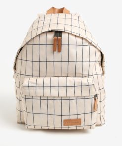 Krémový vzorovaný batoh Eastpak Aminimal Padded Pak´r 24 l