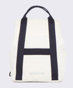 RAWROW 2 Way Bag 295 Wax Cotna White/ Navy