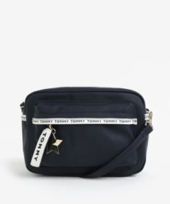 Tmavě modrá crossbody kabelka s hvězdou Tommy Hilfiger