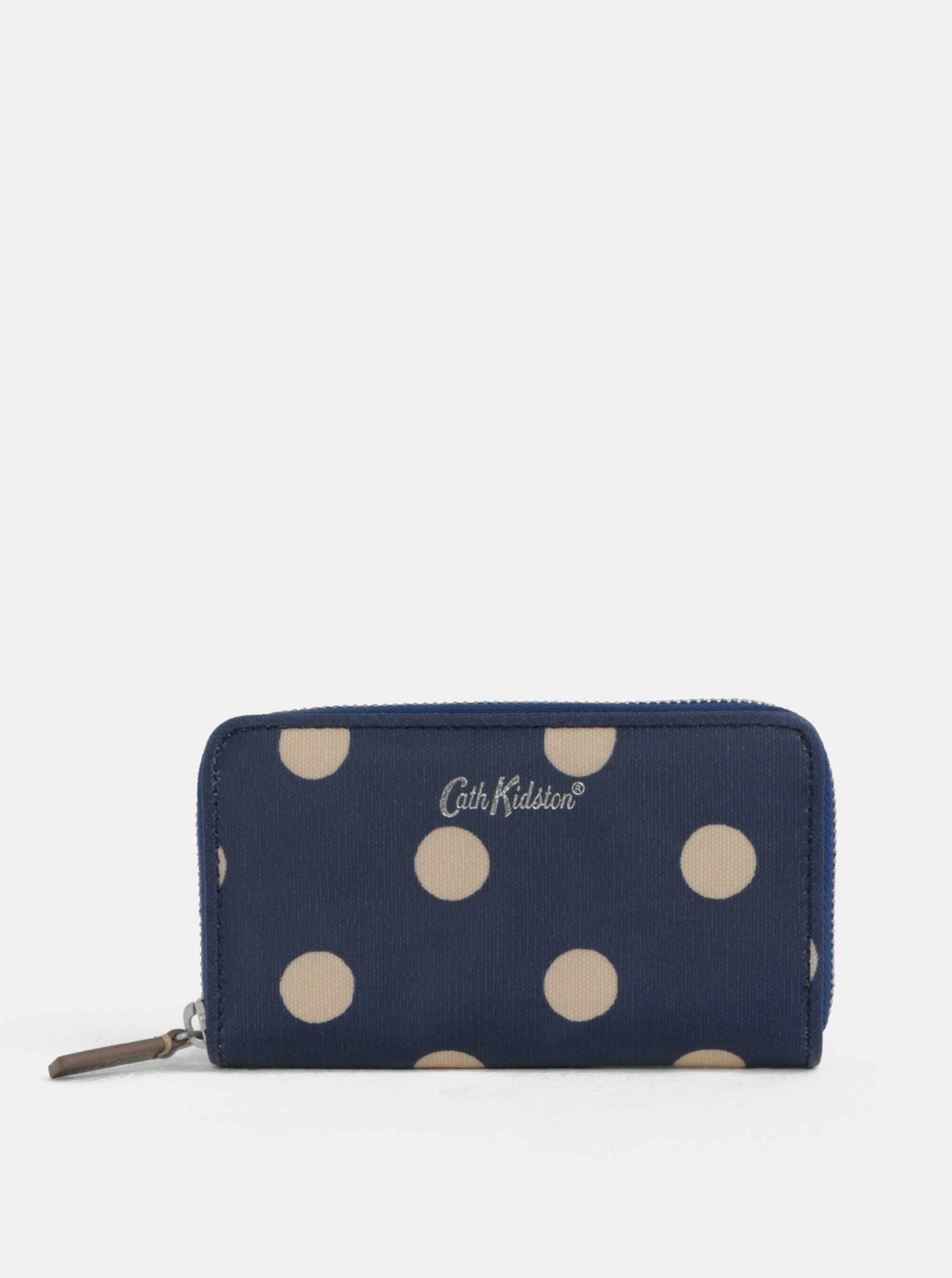 Tmavě modrá puntíkovaná peněženka Cath Kidston Tmavě modrá puntíkovaná peněženka Cath Kidston