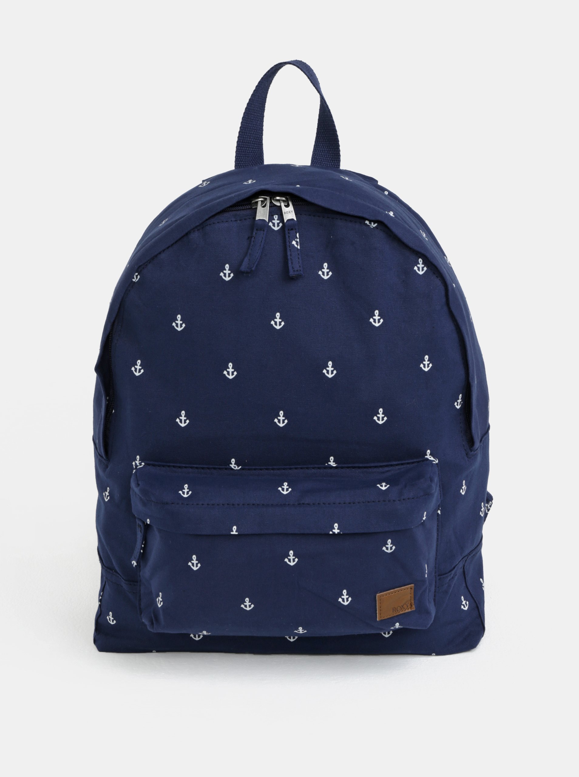 Tmavě modrý batoh s potiskem Roxy Sugar Baby Tmavě modrý batoh s potiskem Roxy Sugar Baby