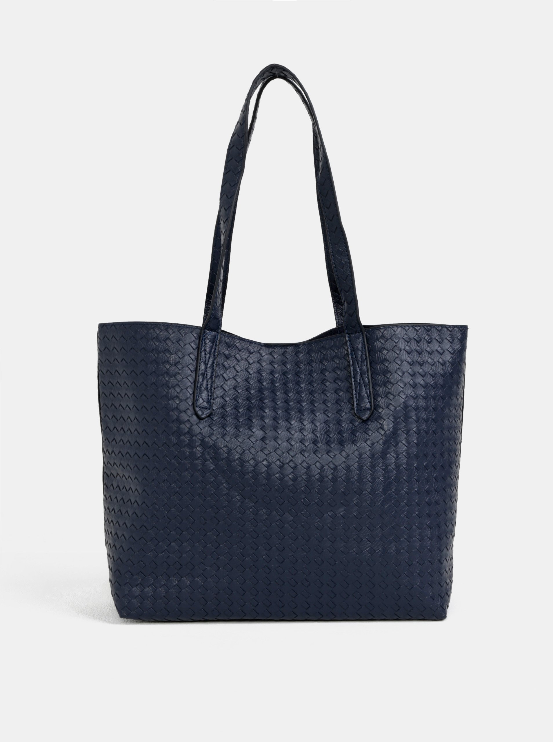 Tmavě modrý shopper s odnímatelným pouzdrem Dorothy Perkins Tmavě modrý shopper s odnímatelným pouzdrem Dorothy Perkins