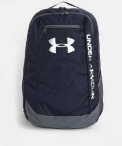 Tmavě modrý voděodolný batoh Under Armour Hustle