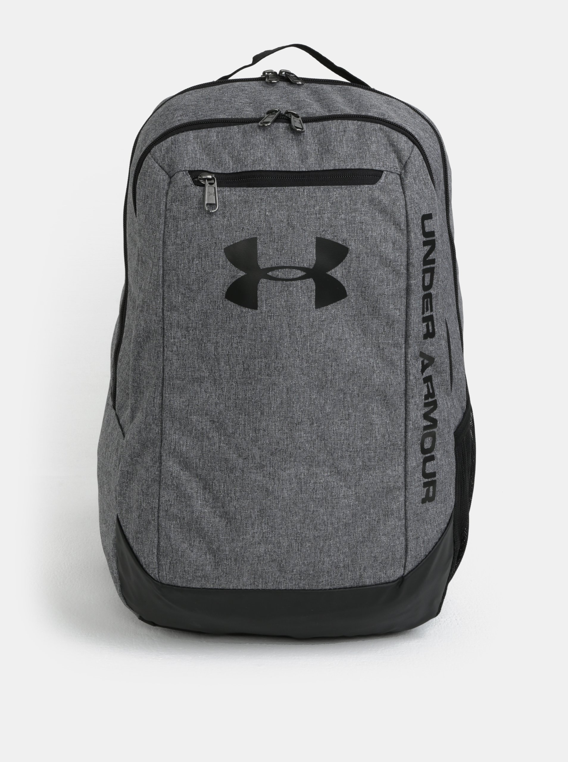Tmavě šedý žíhaný voděodolný batoh Under Armour Tmavě šedý žíhaný voděodolný batoh Under Armour
