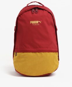 Vínový batoh s detaily v semišové úpravě Puma 22 l