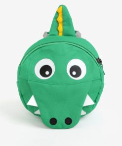 Zelený batoh ve tvaru krokodýla Affenzahn 4 l