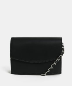 Černá crossbody kabelka Pieces Freja