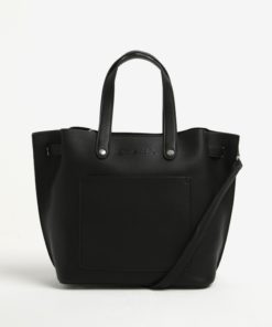 Černá kabelka do ruky a crossbody kabelka 2v1 Meatfly Alma