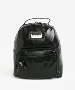 Černý malý lesklý batoh Claudia Canova Damsel