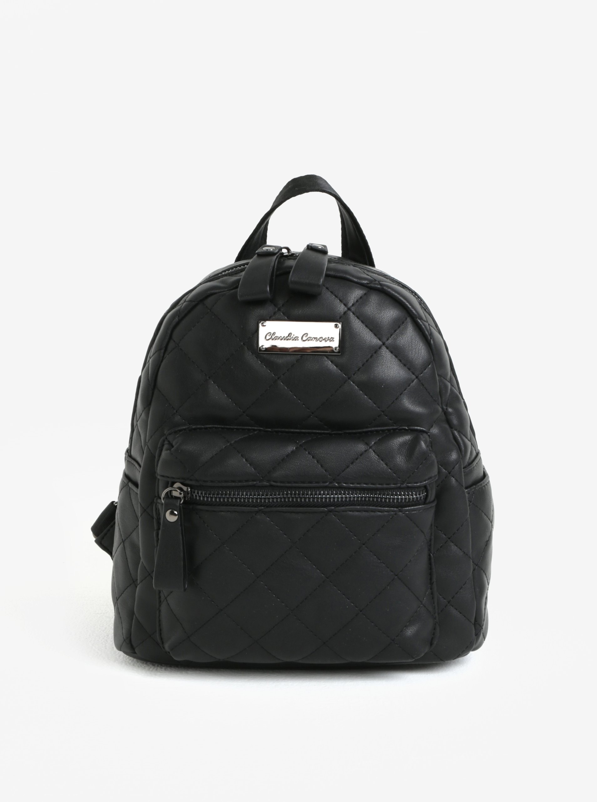 Černý prošívaný batoh Claudia Canova Hope Černý prošívaný batoh Claudia Canova Hope
