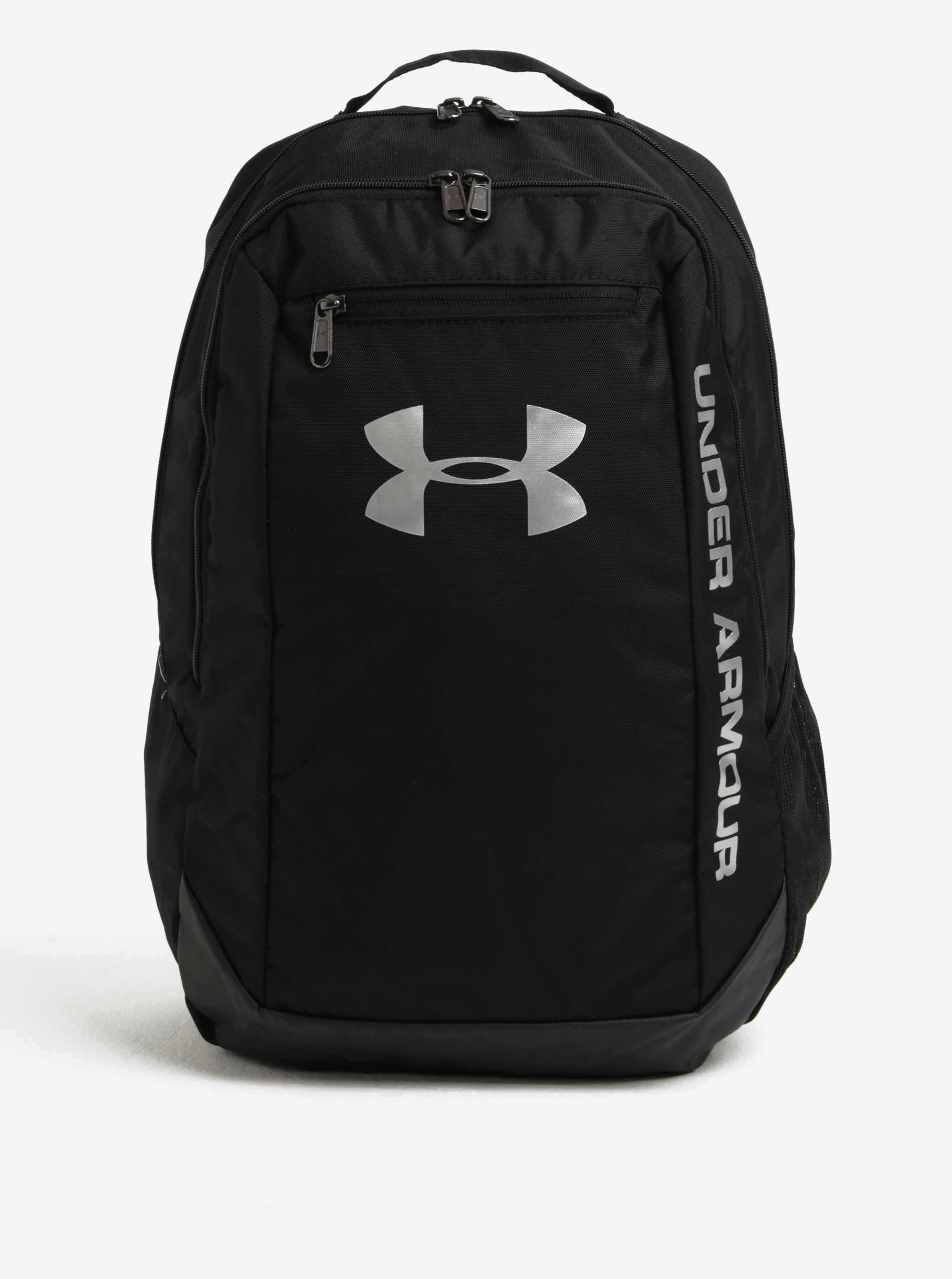 Černý voděodolný batoh Under Armour Hustle Černý voděodolný batoh Under Armour Hustle