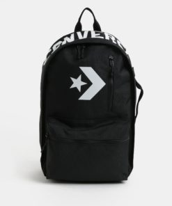 Černý voděodolný batoh s potiskem Converse Street 22 Backpack