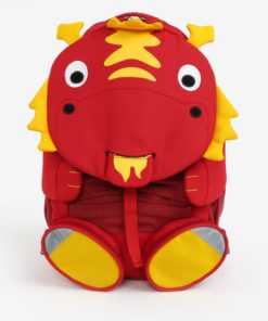 Červený batoh ve tvaru draka Affenzahn 8 l