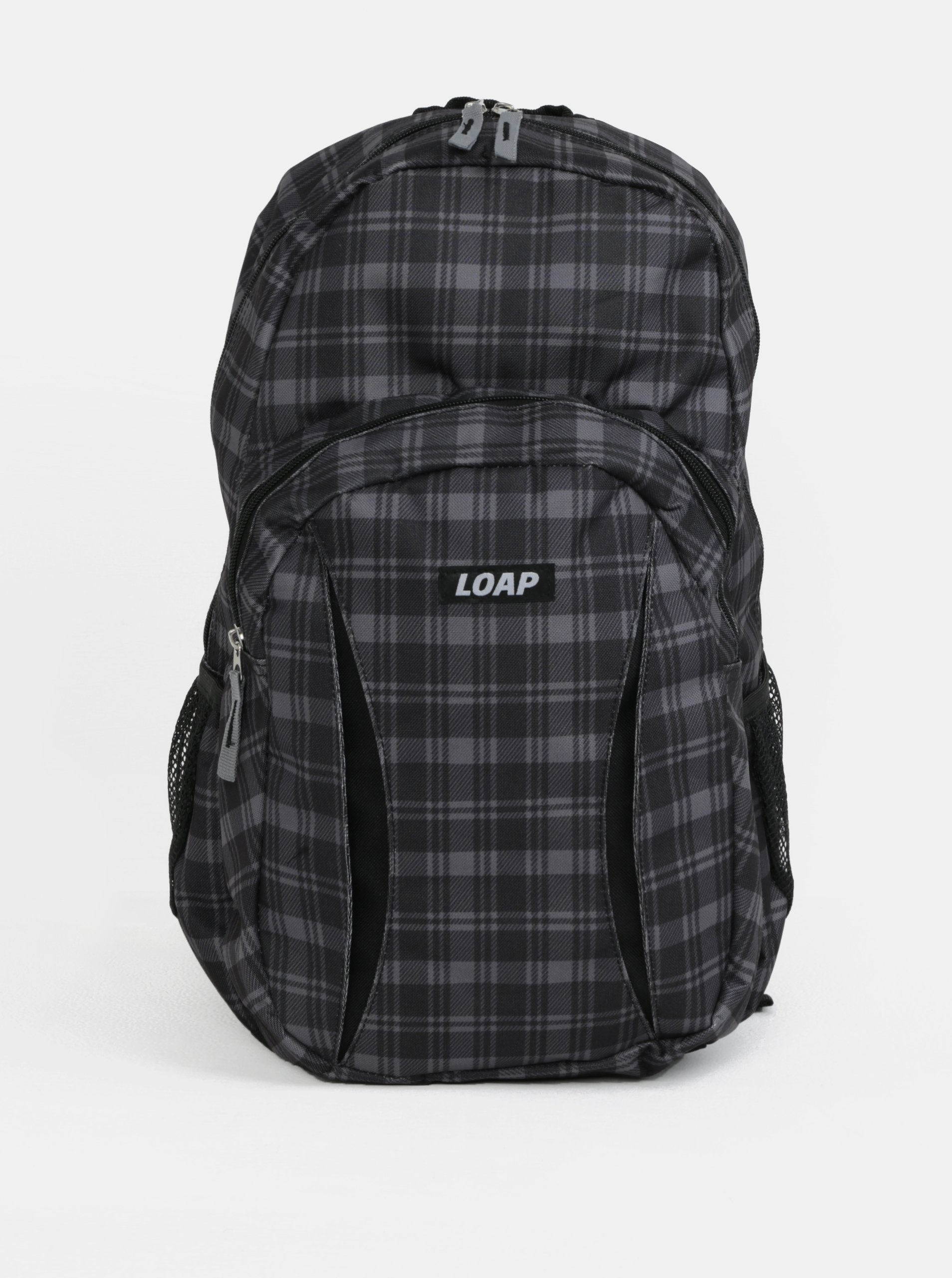 Šedo-černý kostkovaný batoh LOAP Asso 20 l Šedo-černý kostkovaný batoh LOAP Asso 20 l