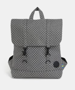 Šedý dámský puntíkovaný batoh Enter City Mini 8 l