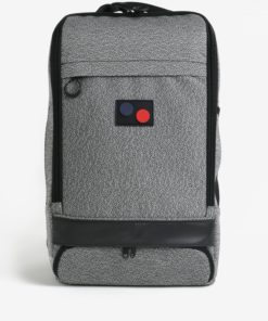 Šedý žíhaný batoh pinqponq Cubik Large 22 l