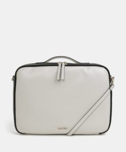 Béžová dámská taška na notebook Calvin Klein Jeans