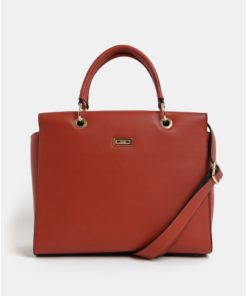 Cíhlová kabelka s detaily ve zlaté barvě Gionni Cleo Top