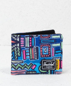 Herschel Supply Co. Roy+ Wallet Abstract Geo Blue Univerzální velikost