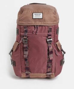 Hnědo-vínový batoh Burton 28 l